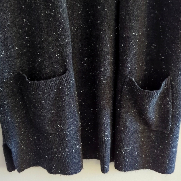 ✨Host pick✨Madewell open-front long cardigan black small - Picture 4 of 10